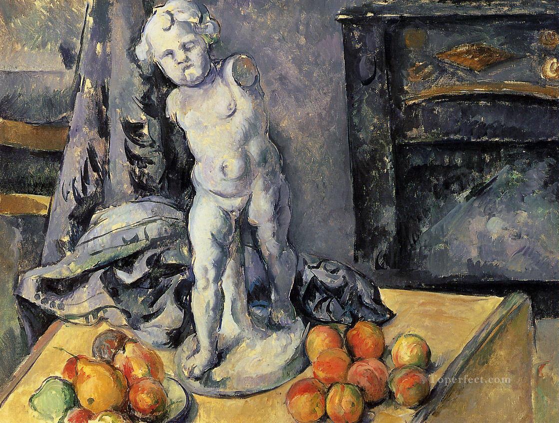 Still Life with Plaster Cupid 2 Paul Cezanne Oil Paintings